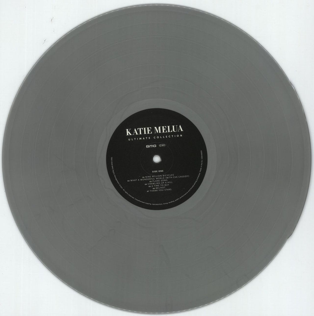 Katie Melua Ultimate Collection - NAD2021 - Silver Vinyl UK 2-LP vinyl record set (Double LP Album) KAT2LUL874451