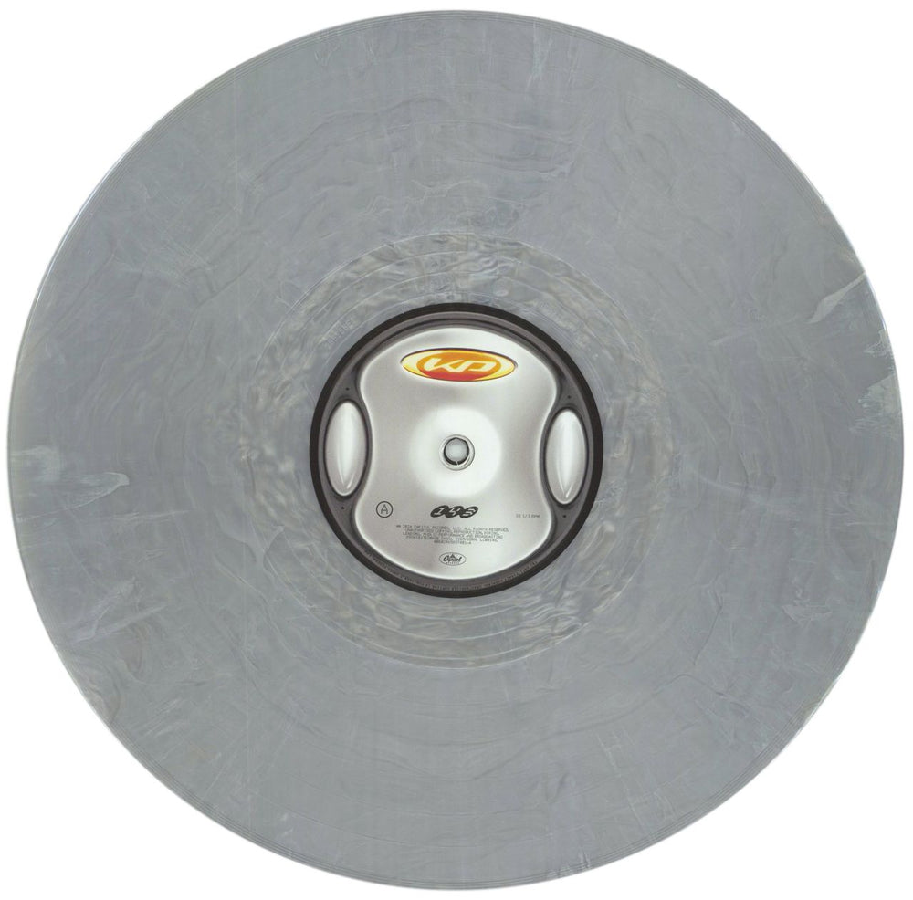 Katy Perry 143 - Silver Vinyl UK vinyl LP album (LP record) KT3LPSI855091