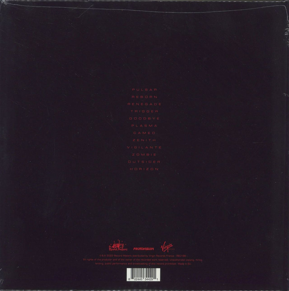 Kavinsky Reborn - Clear Vinyl - Sealed UK 2-LP vinyl record set (Double LP Album) 8TW2LRE870482