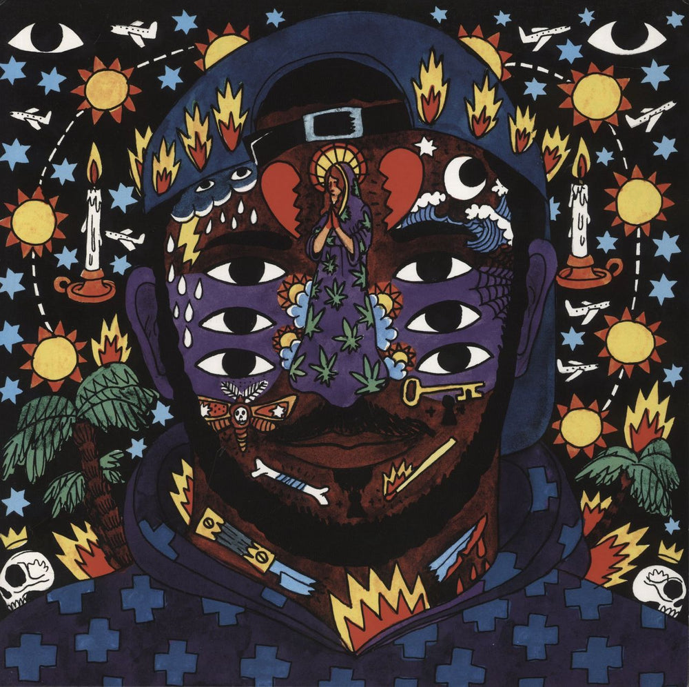 Kaytranada 99.9% + CD UK 2-LP vinyl record set (Double LP Album) XLLP765