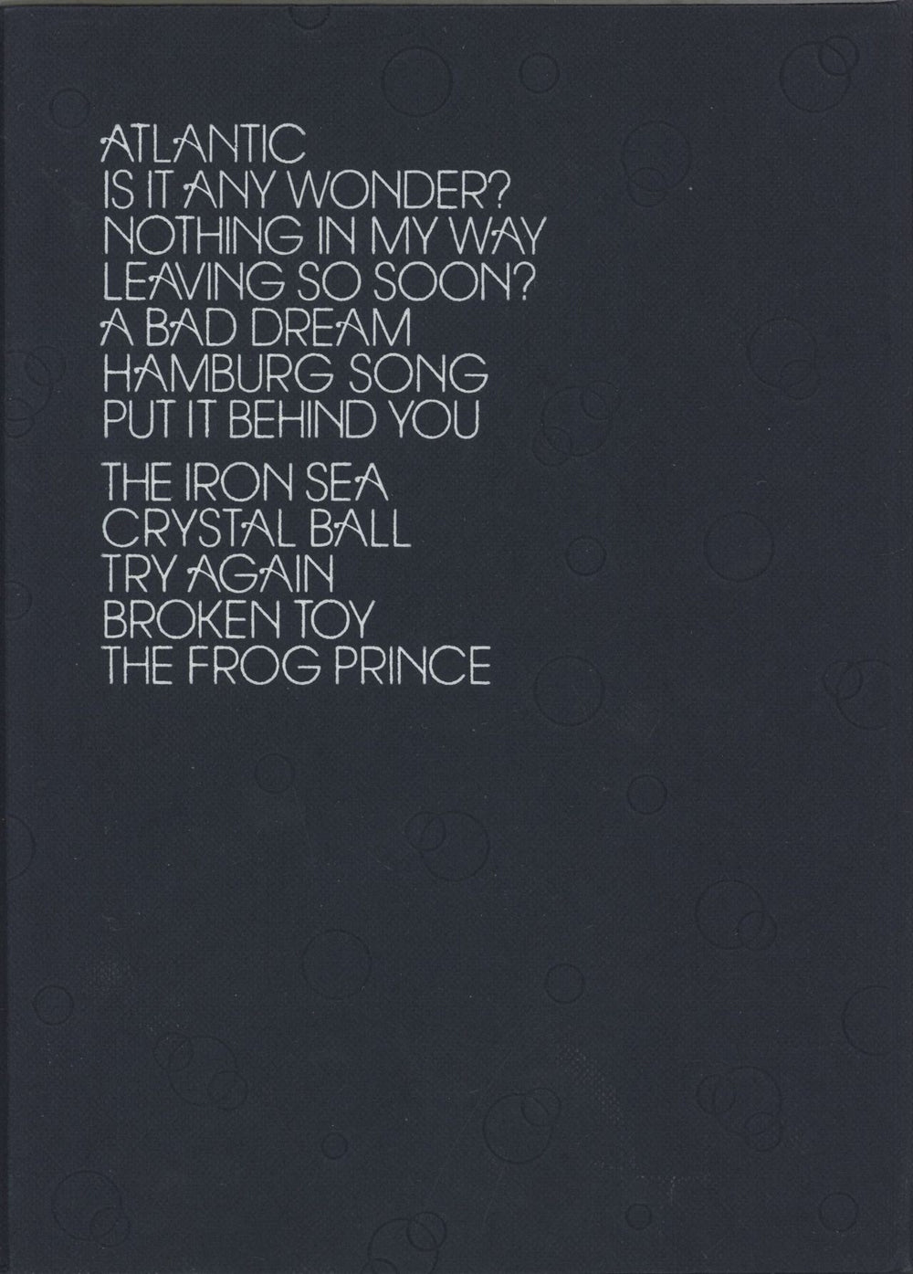 Keane (00s) Under The Iron Sea UK 2-disc CD/DVD set 602498575970