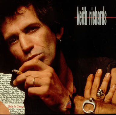 Keith Richards Talk Is Cheap German vinyl LP album (LP record) 209265