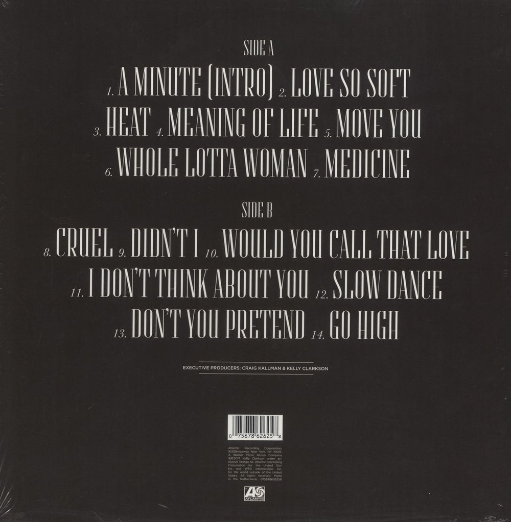 Kelly Clarkson Meaning Of Life - Clear Vinyl Canadian vinyl LP album (LP record) 075678626258