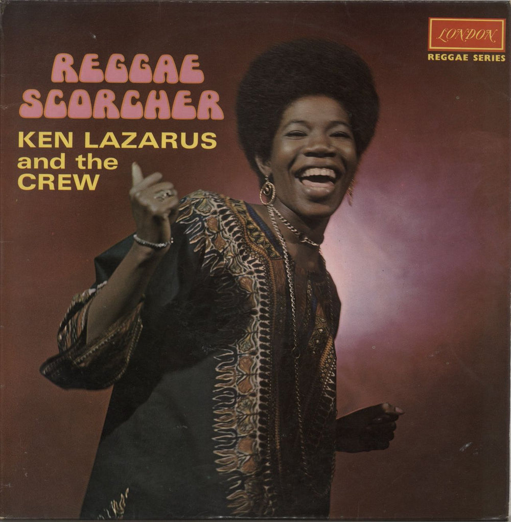 Ken Lazarus And The Crew Reggae Scorcher UK vinyl LP album (LP record) ZGJ102