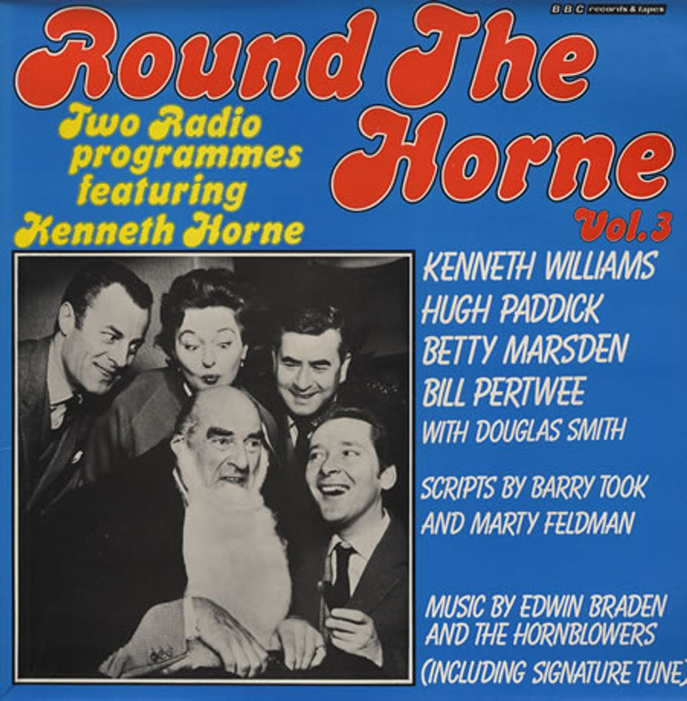 Kenneth Horne Round The Horne - Volume Three UK vinyl LP album (LP record) REH296