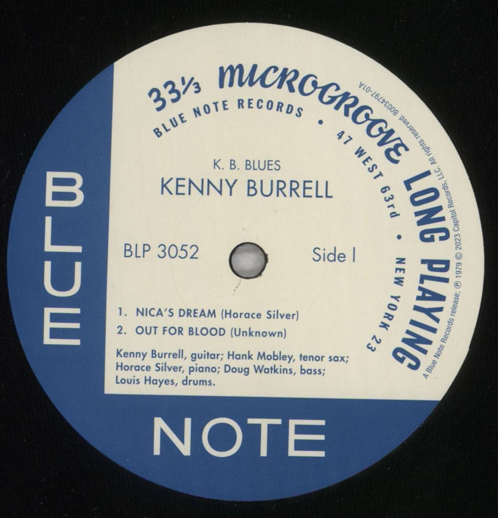 Kenny Burrell K.B. Blues - 180 Gram Vinyl US vinyl LP album (LP record) K\BLPKB845145