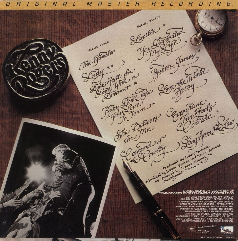 Kenny Rogers & The First Edition Greatest Hits US vinyl LP album (LP record)