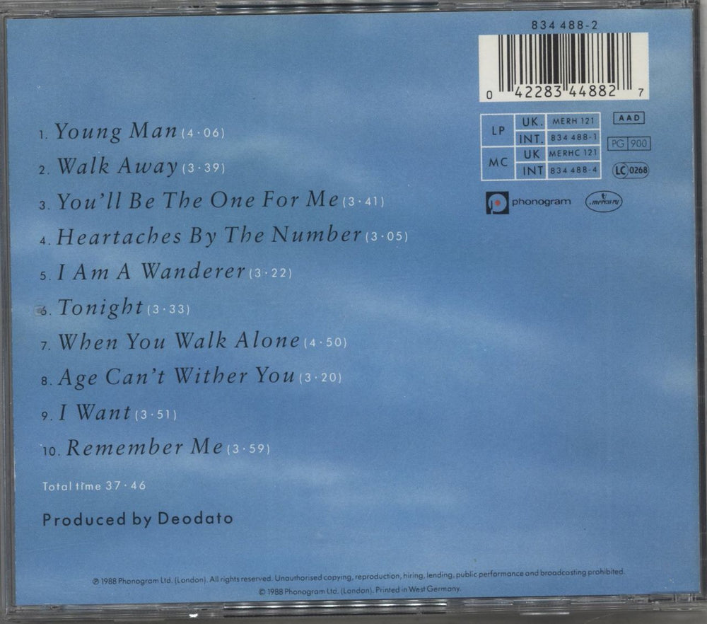 Kevin Rowland The Wanderer UK CD album (CDLP) 4988011312403