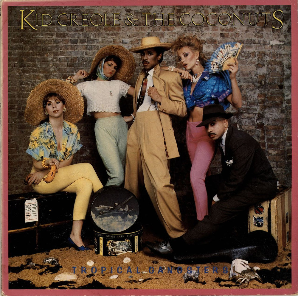 Kid Creole & The Coconuts Tropical Gangsters UK vinyl LP album (LP record) ILPS7016