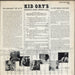 Kid Ory The Legendary 'Kid' UK vinyl LP album (LP record)