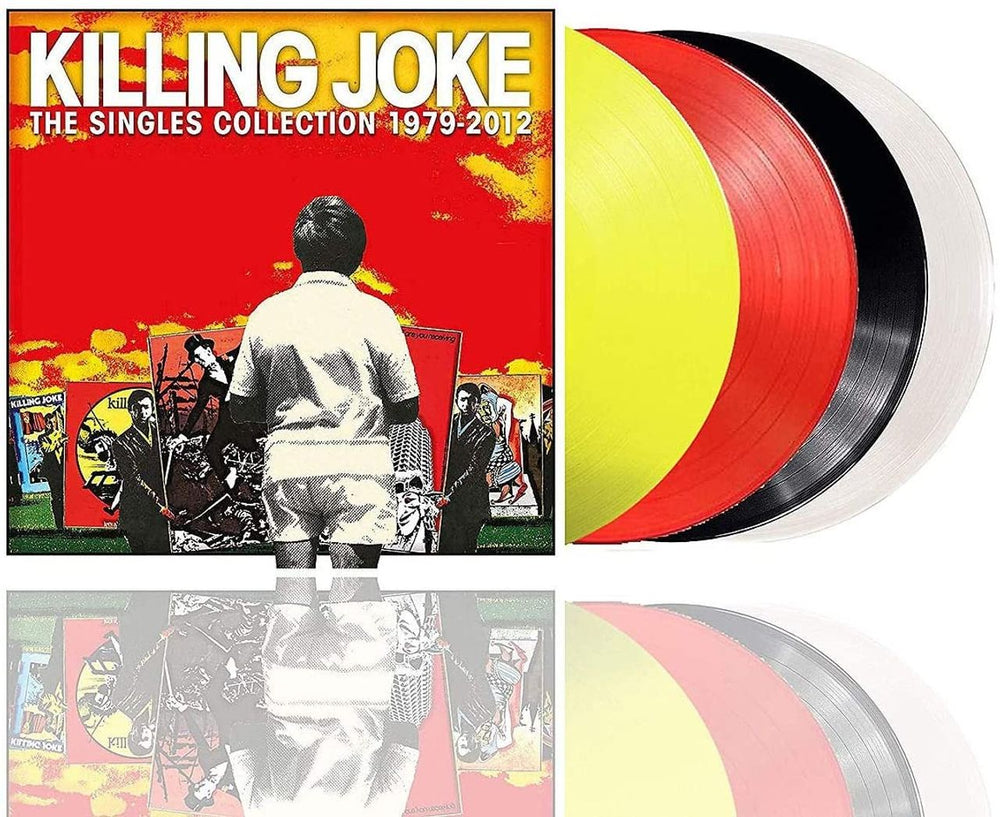 Killing Joke The Singles Collection: 1979 – 2012 - Coloured Vinyl - Sealed UK 4-LP vinyl album record set KIL4LTH758587