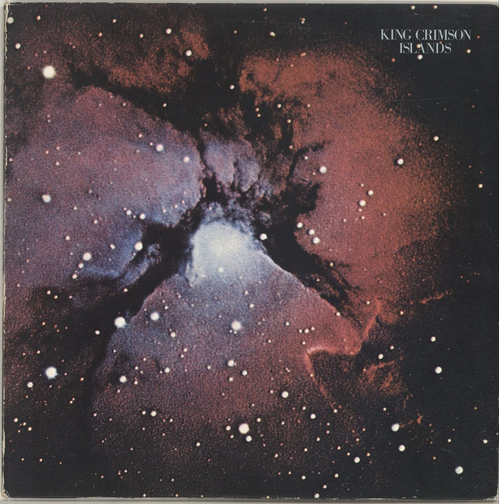 King Crimson Islands + lyric insert - EX UK vinyl LP album (LP record) 2302-060