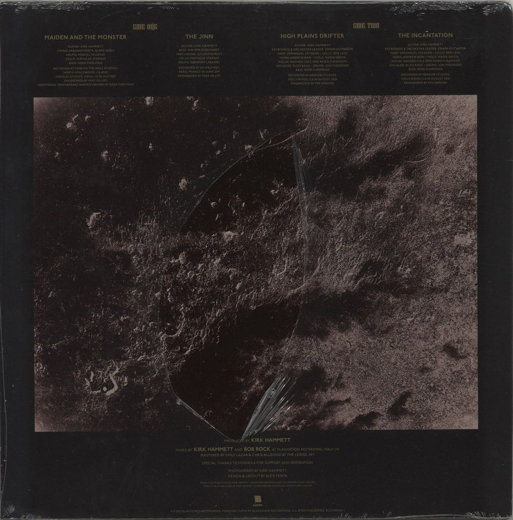 Kirk Hammett Portals - Ocean Blue Vinyl - RSD22 - Sealed US 12" vinyl single (12 inch record / Maxi-single) 810083960920