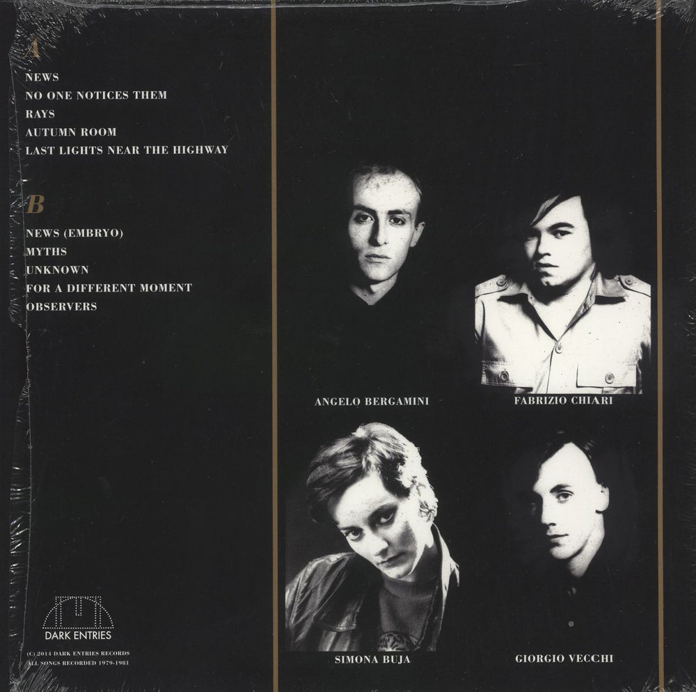 Kirlian Camera Uno + Flexi-disc US vinyl LP album (LP record) 730669337390