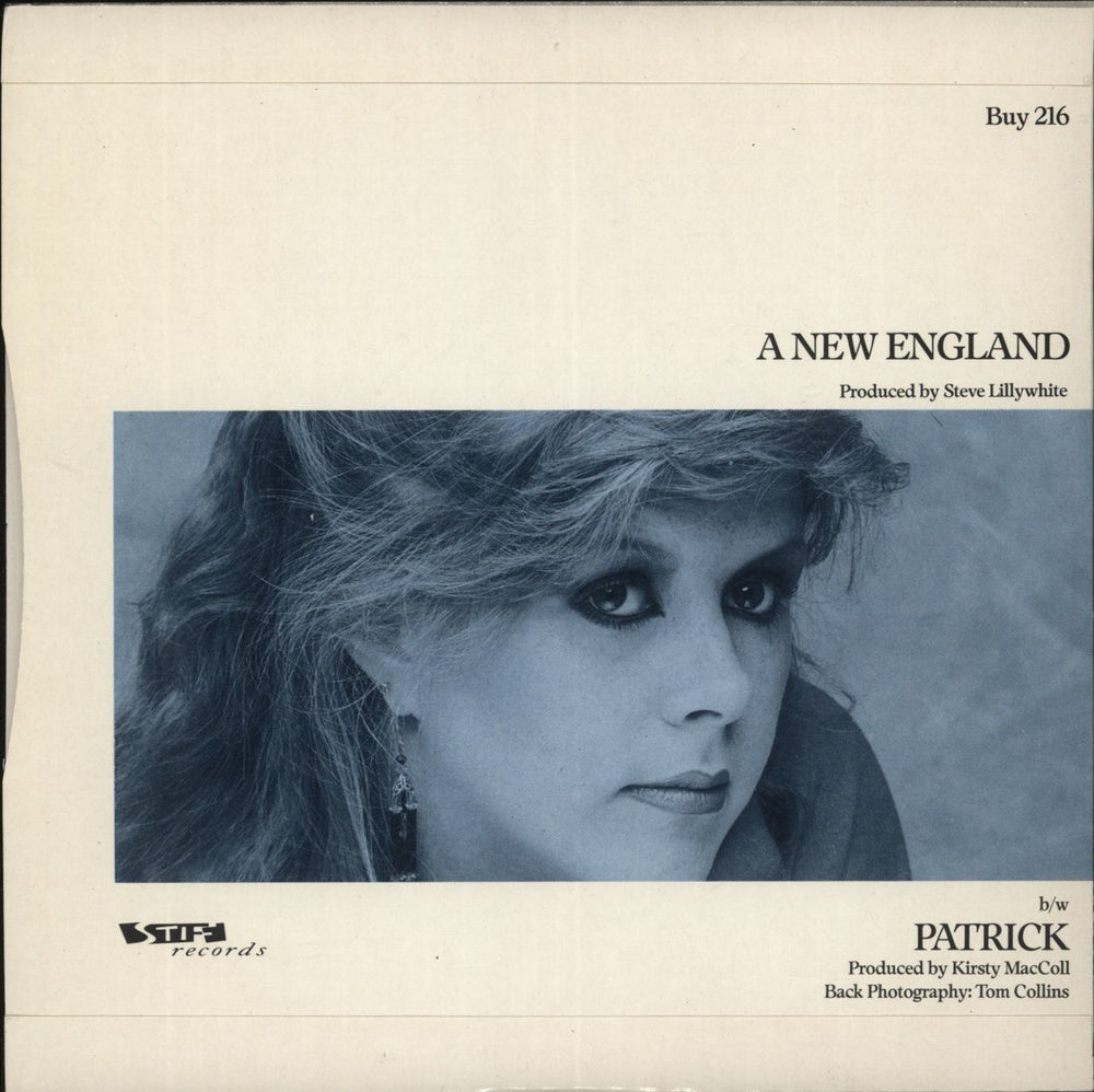 Kirsty MacColl A New England - 1st UK 7" vinyl single (7 inch record / 45)