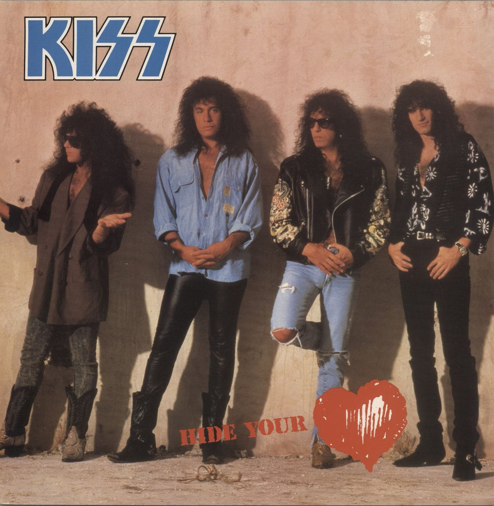 Kiss Hide Your Heart UK 12" vinyl single (12 inch record / Maxi-single) KISSX10