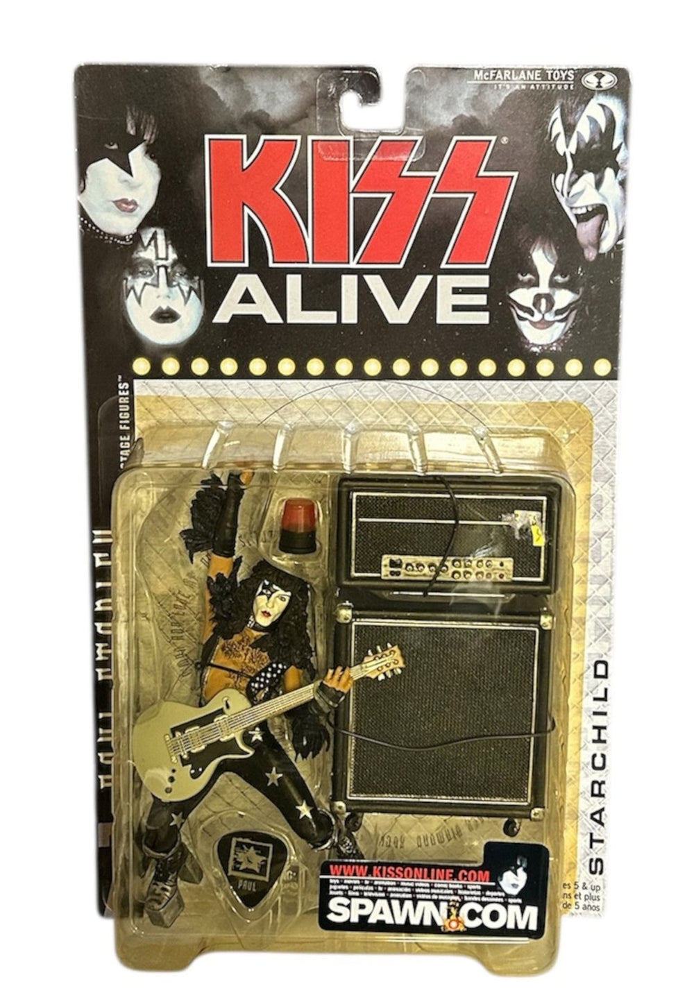 Kiss Kiss Alive Figure - Paul Stanley US Toy TOY