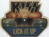 Kiss Lick It Up UK shaped picture disc (picture disc vinyl record) KPIC5