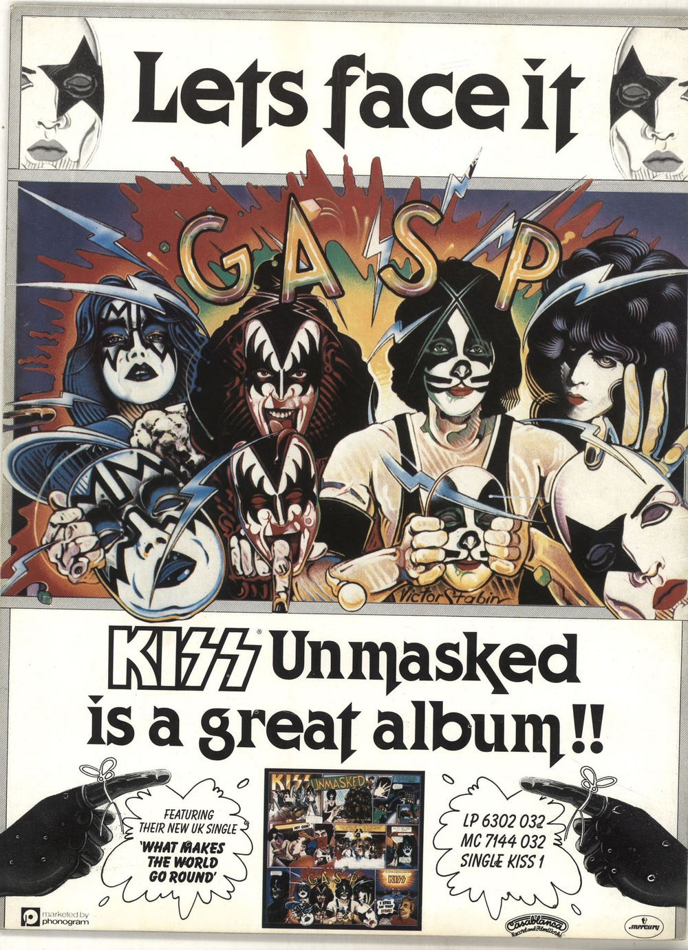 Kiss World Tour 1980-81 UK tour programme KISTRWO185687