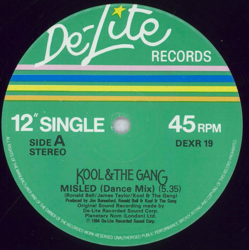 Kool & The Gang Misled (Dance Mix) UK 12" vinyl single (12 inch record / Maxi-single) KOO12MI838815