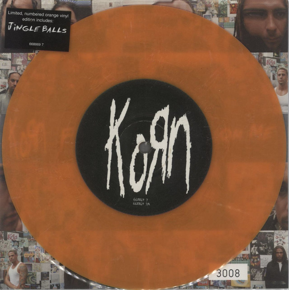 Korn Falling Away From Me UK 7" vinyl single (7 inch record / 45) 6688697