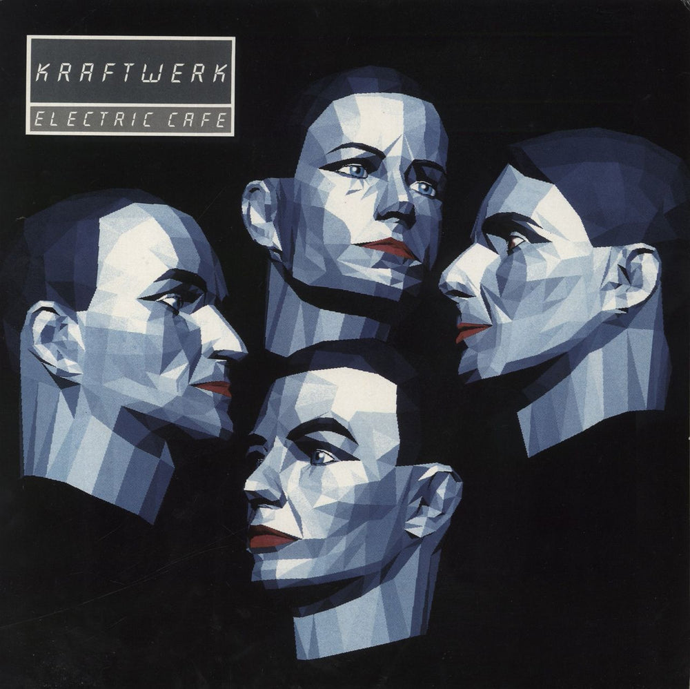 Kraftwerk Electric Cafe - EX UK vinyl LP album (LP record) EMD1001