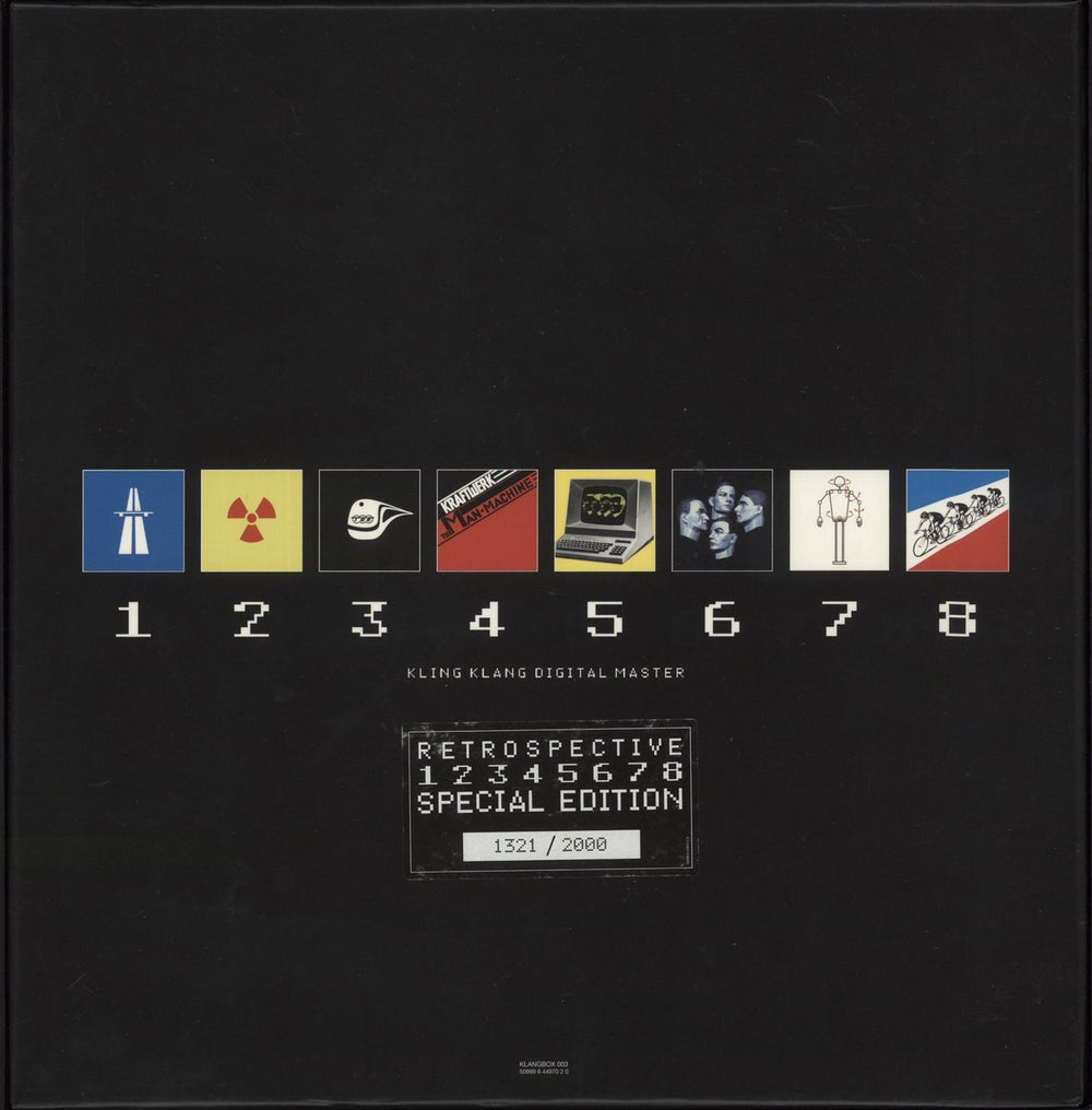 Kraftwerk The Catalogue UK CD Album Box Set 5099964497020