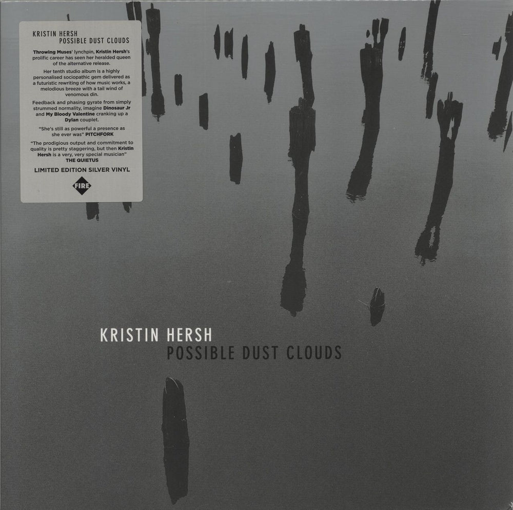 Kristin Hersh Possible Dust Clouds - Silver Vinyl - Sealed UK vinyl LP album (LP record) FIRELP536