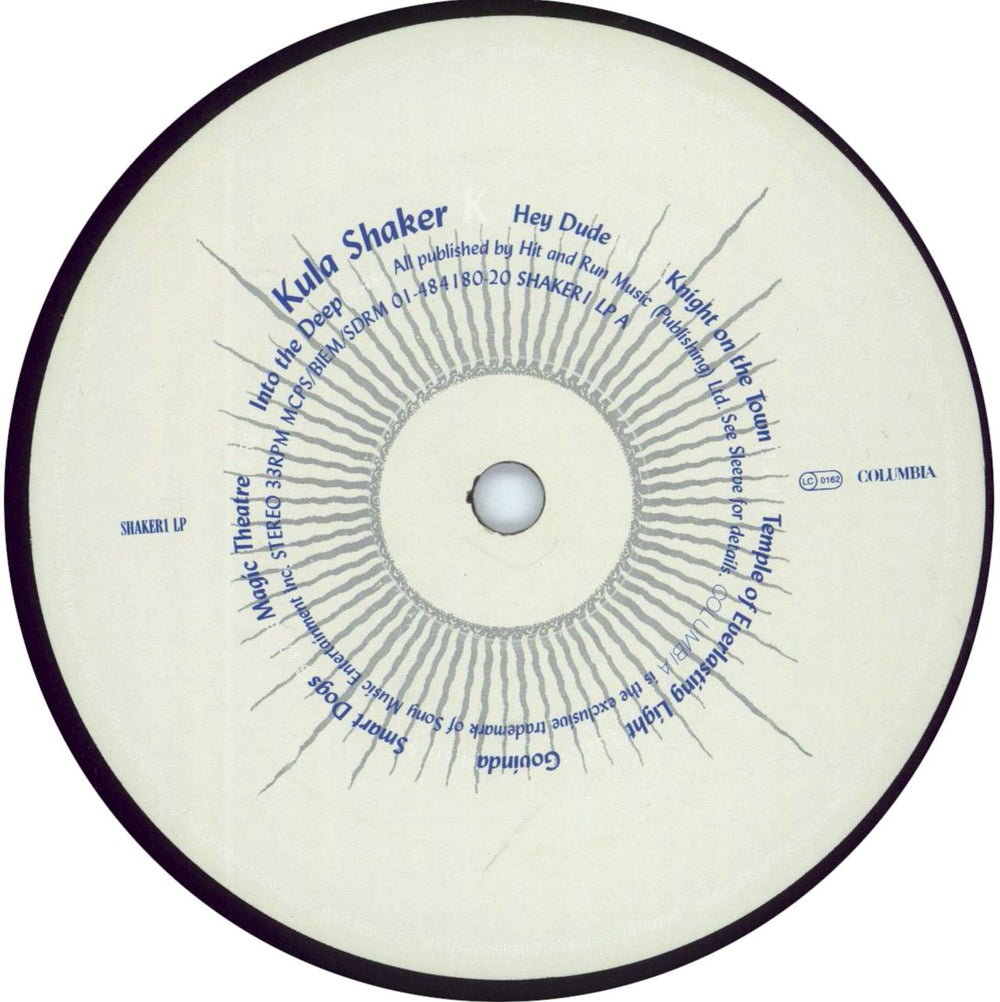 Kula Shaker K UK vinyl LP album (LP record) KULLPK286655