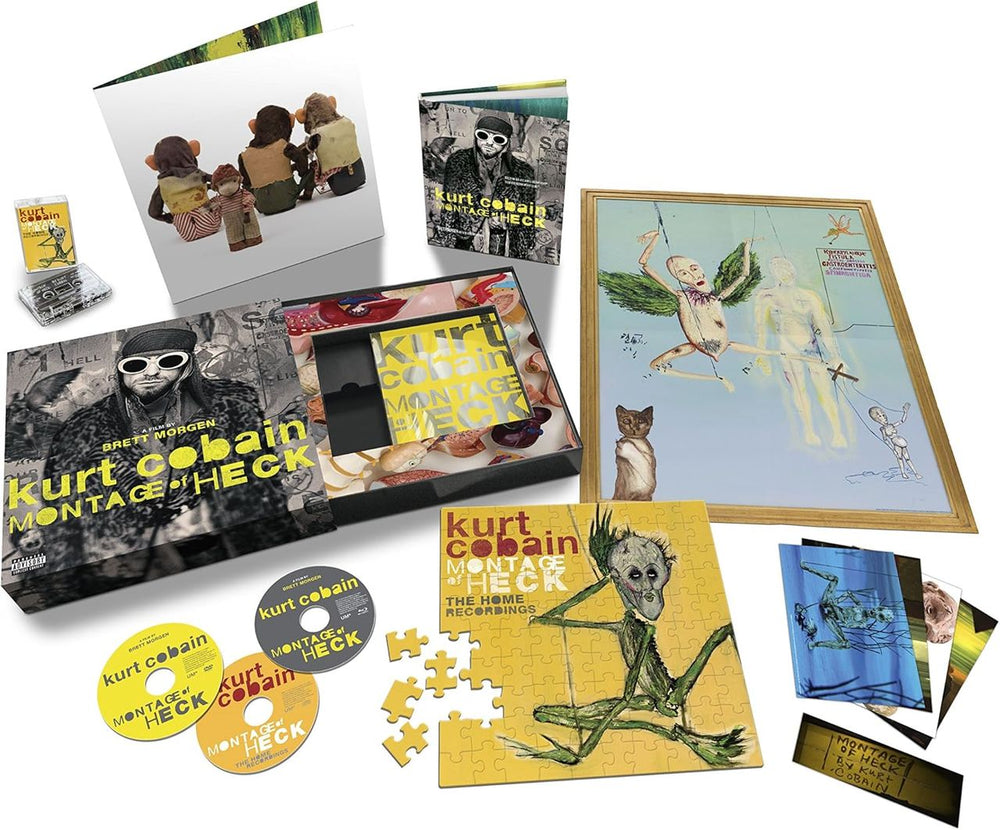 Kurt Cobain Montage Of Heck: Super Deluxe - Sealed Box US CD Album Box Set KRTDXMO862770