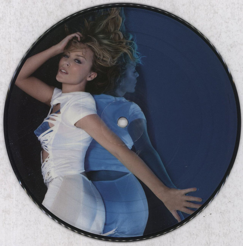 Kylie Minogue Get Outta My Way UK 7" vinyl picture disc (7 inch picture disc single) R6826