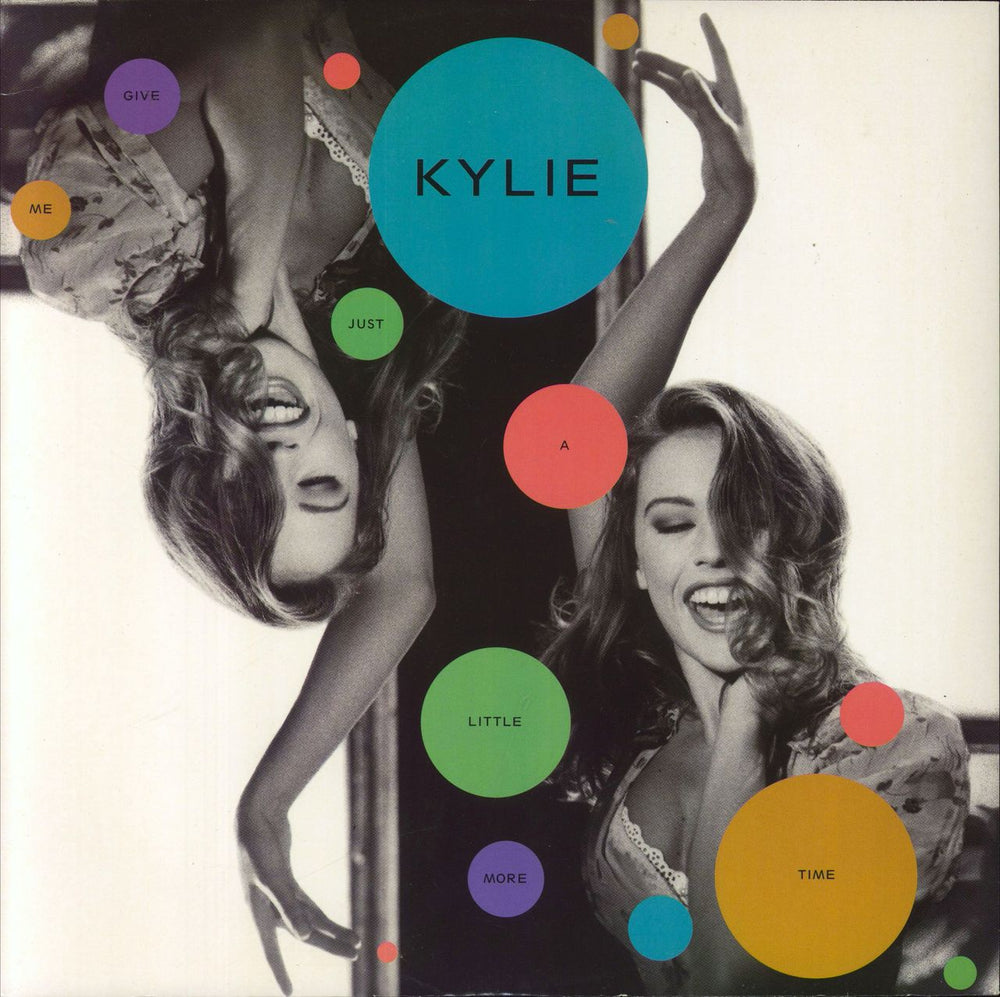 Kylie Minogue Give Me Just A Little More Time UK 12" vinyl single (12 inch record / Maxi-single) PWLT212