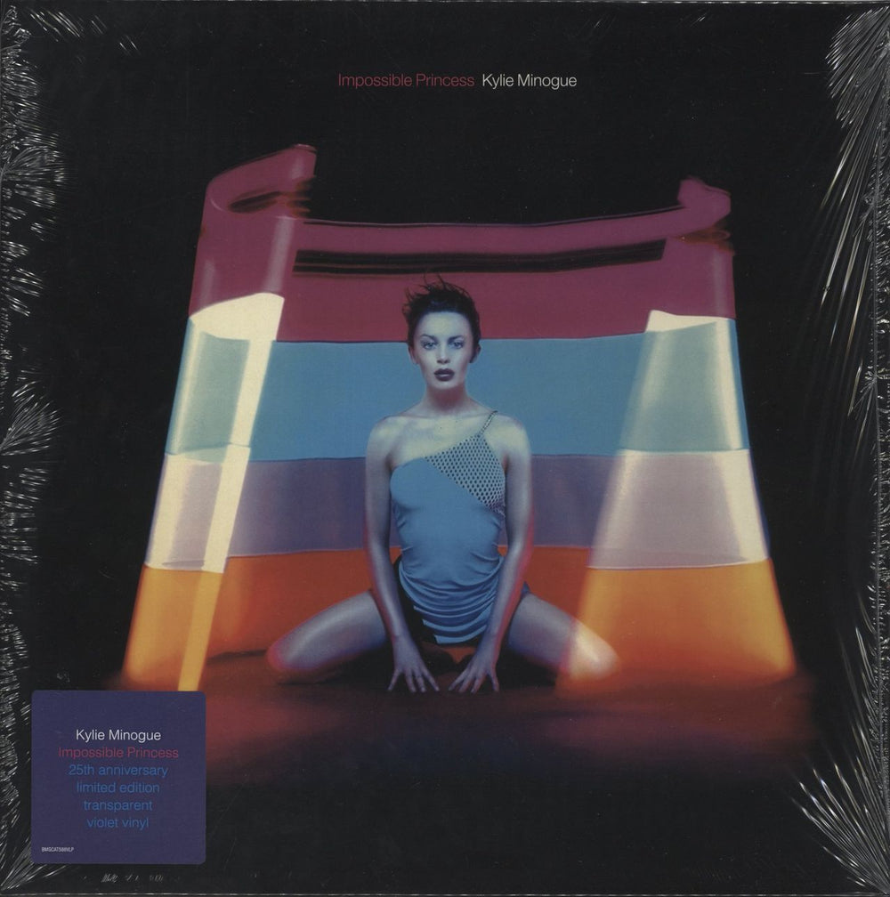 Kylie Minogue Impossible Princess: 25th Anniversary - Violet Vinyl UK vinyl LP album (LP record) BMGCAT586VLP
