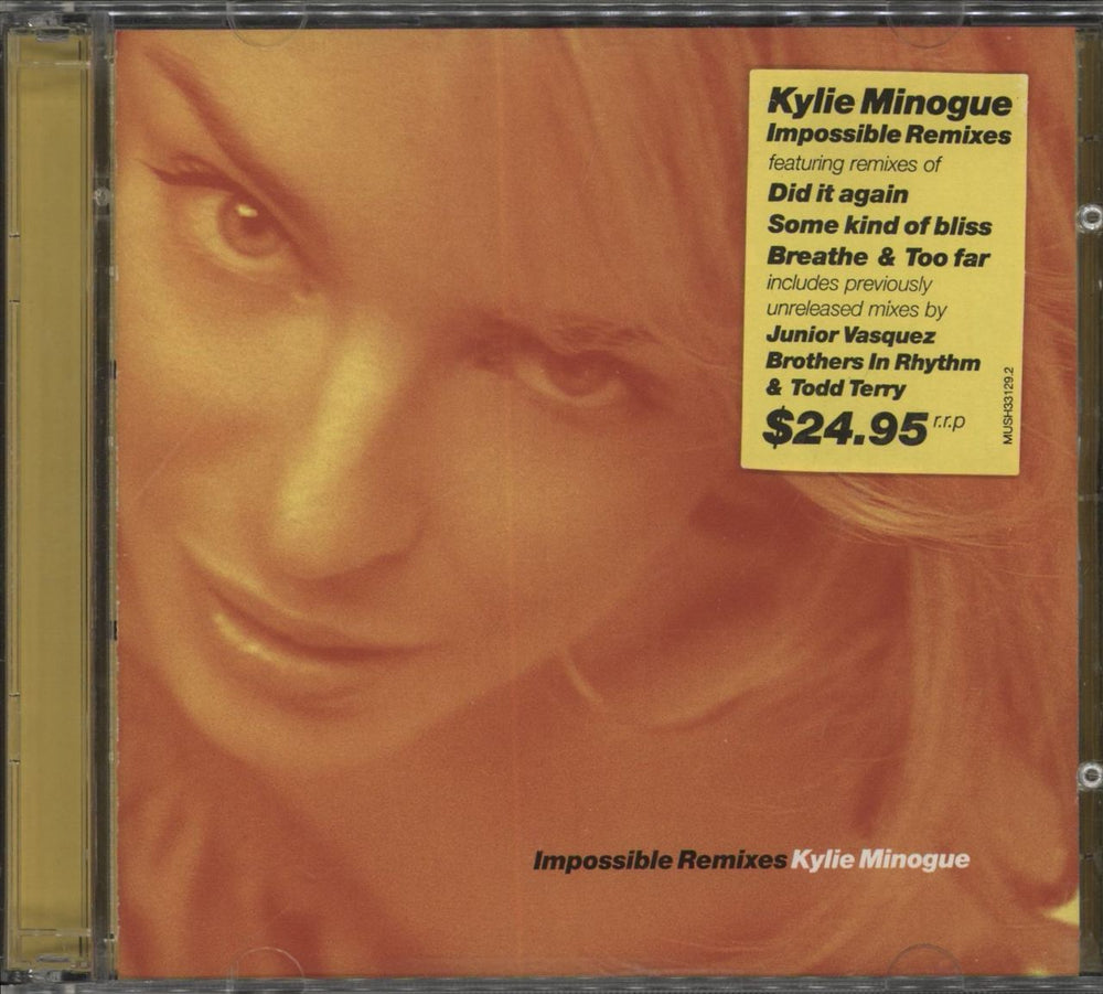 Kylie Minogue Impossible Remixes Australian 2 CD album set (Double CD) MUSH331292
