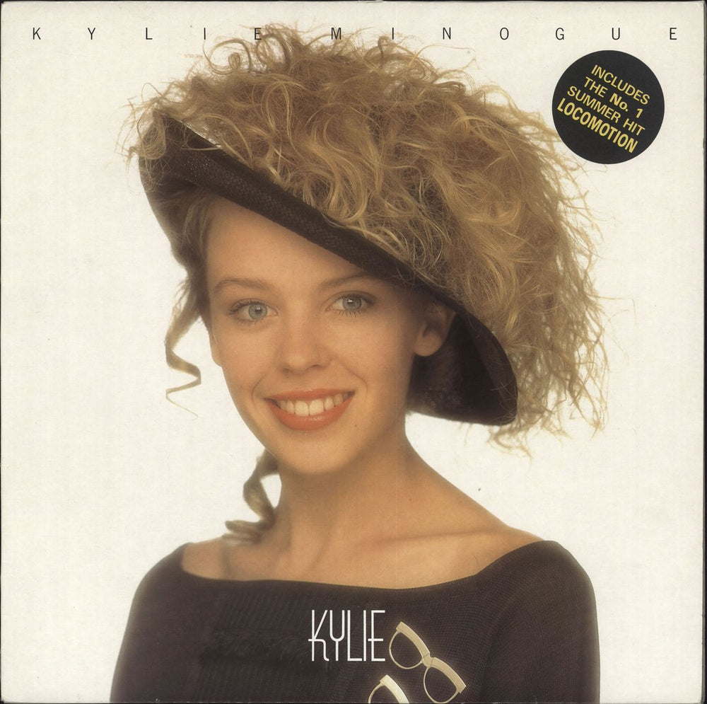 Kylie Minogue Kylie - hype stickered UK vinyl LP album (LP record) HF3