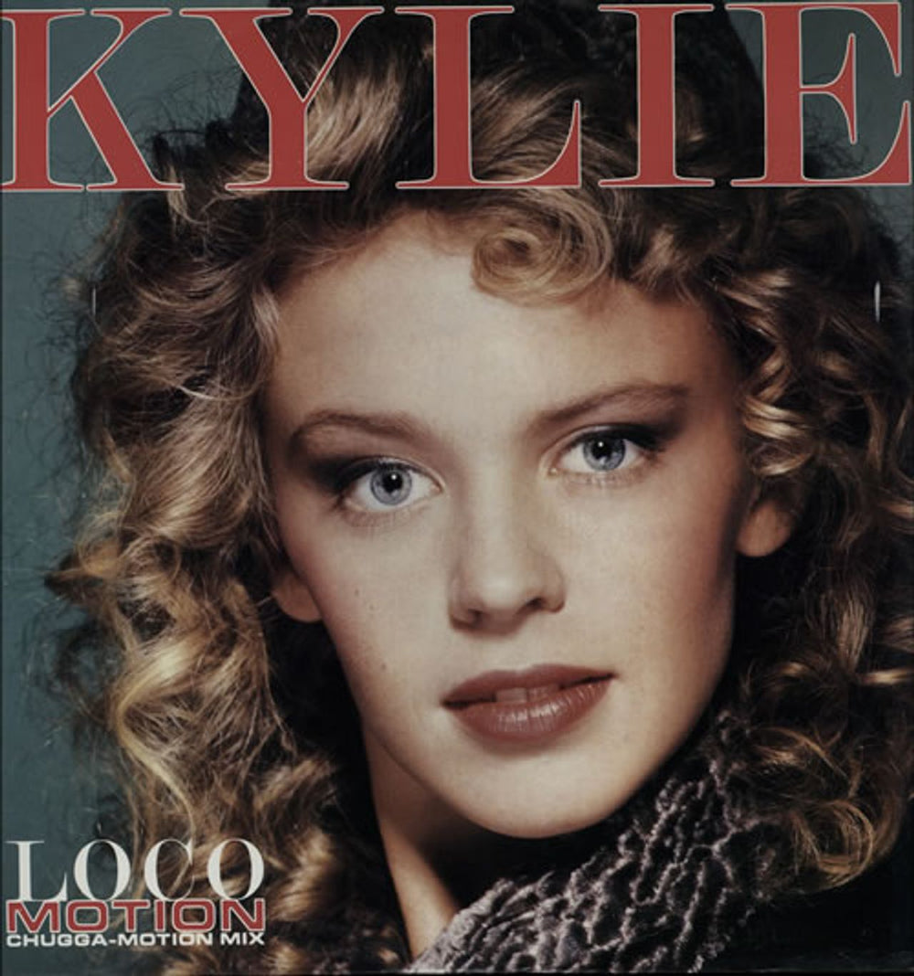 Kylie Minogue Locomotion - Picture sleeve Australian 12" vinyl single (12 inch record / Maxi-single) X14499