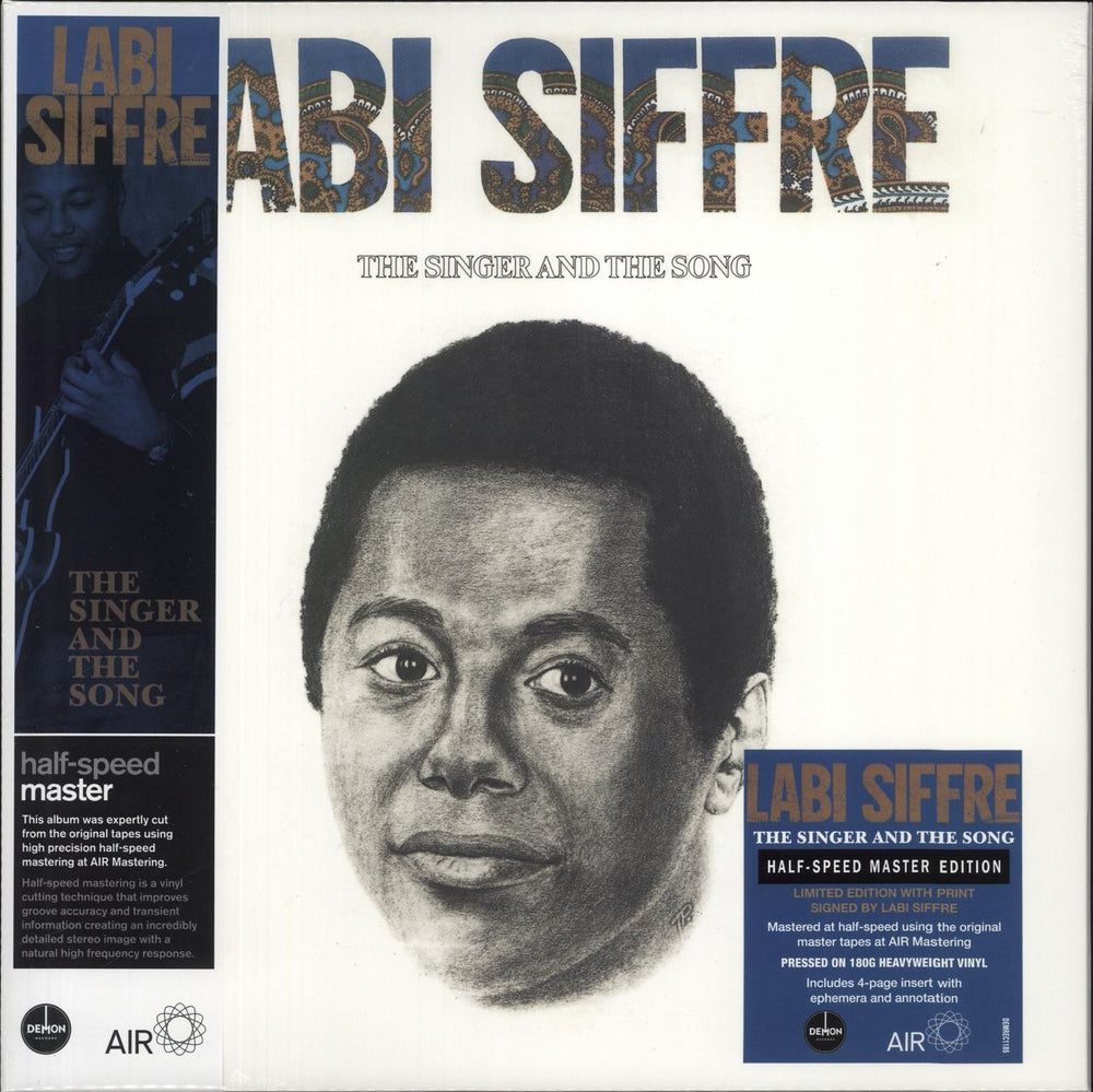 Labi Siffre The Singer And The Song: Half-Speed Mastered - 180 Gram Vinyl + Signed Priint - Sealed UK vinyl LP album (LP record) DEMREC1185