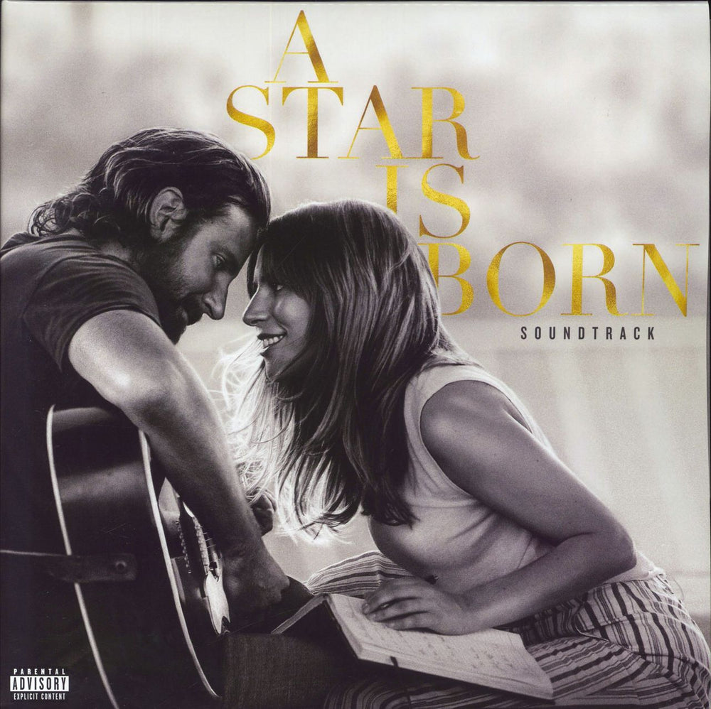 Lady Gaga A Star Is Born Soundtrack - 180gm - EX UK 2-LP vinyl record set (Double LP Album) 00602567775546