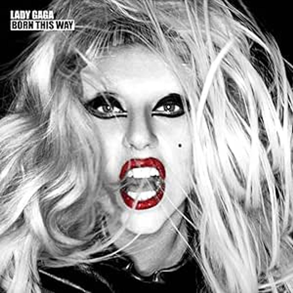 Lady Gaga Born This Way - 180 Gram Black Vinyl - Sealed UK 2-LP vinyl record set (Double LP Album) 0602527641263