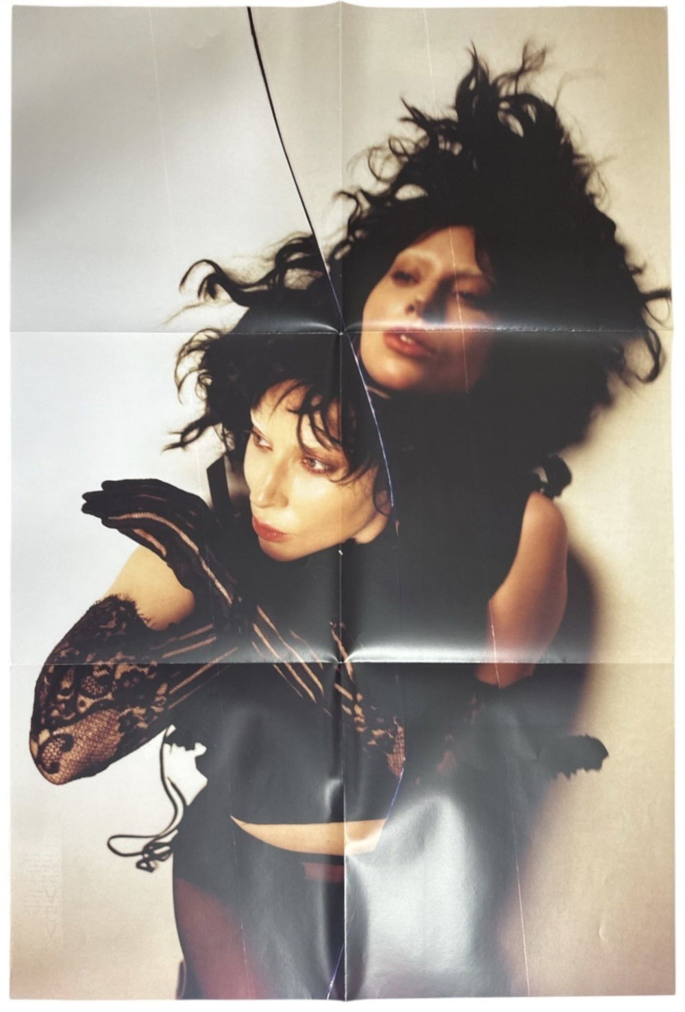 Lady Gaga MAYHEM - Opaque Silver Vinyl + Autographed Card, Poster & CD UK 2-LP vinyl record set (Double LP Album)