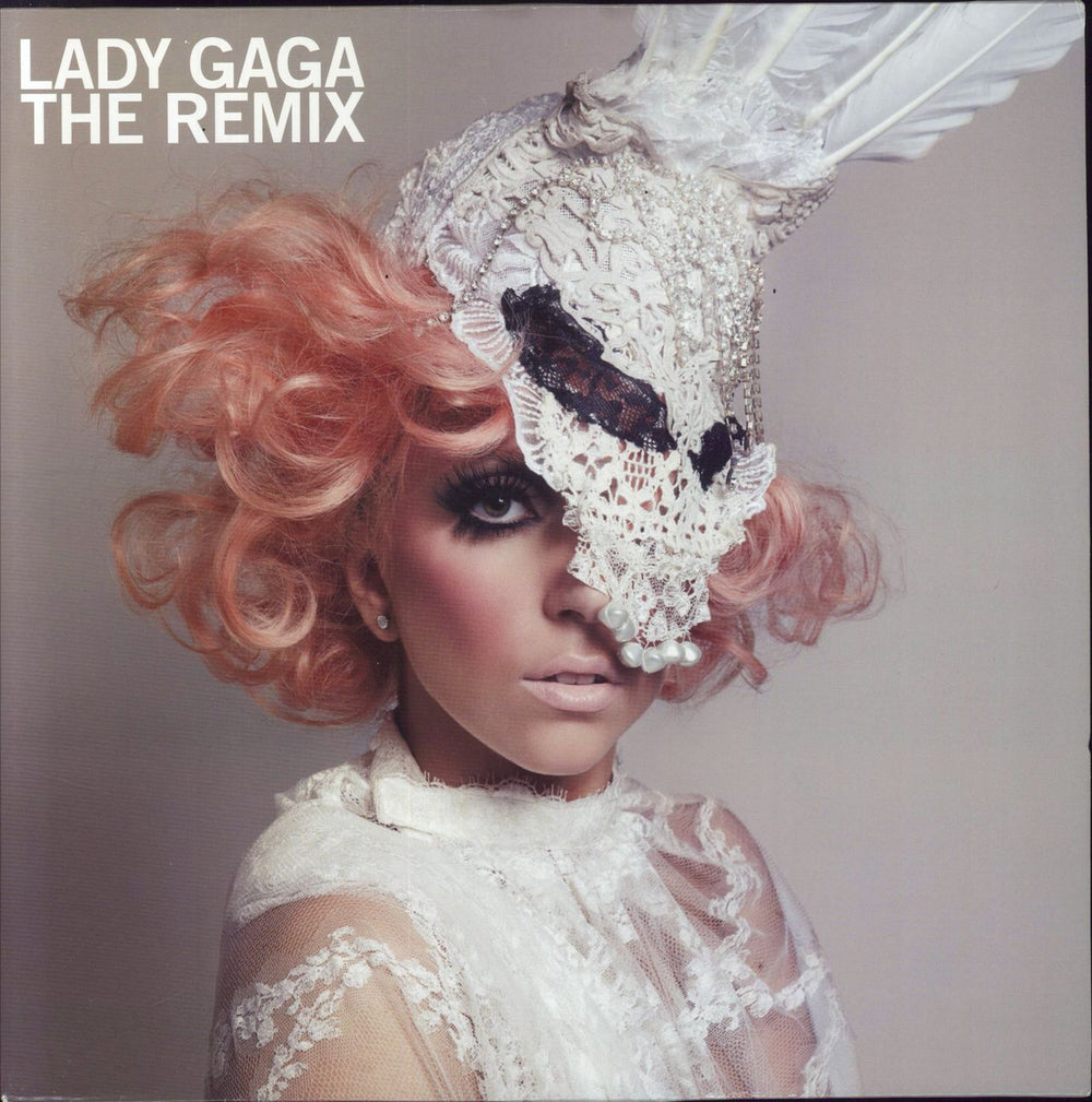 Lady Gaga The Remix US vinyl LP album (LP record) B0014633-01