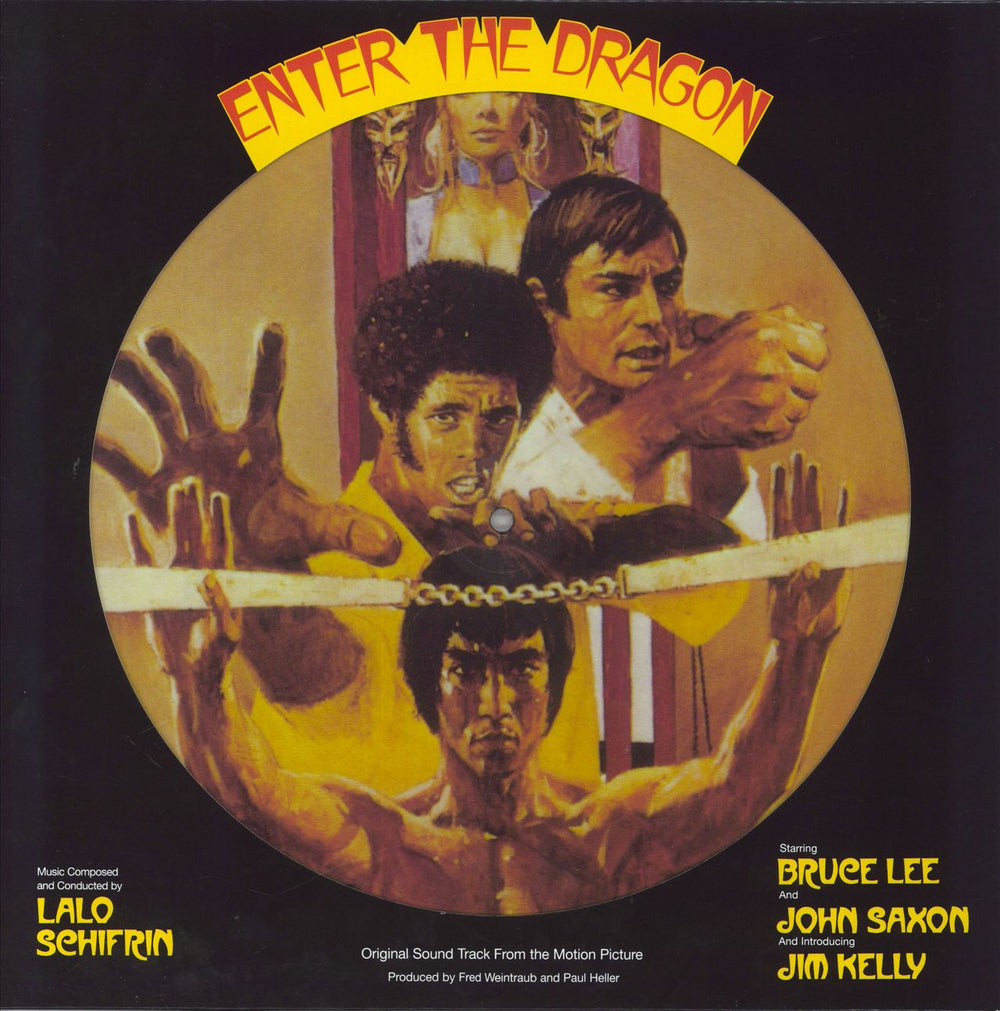 Lalo Schifrin Enter The Dragon - RSD18 UK picture disc LP (vinyl picture disc album) R12727