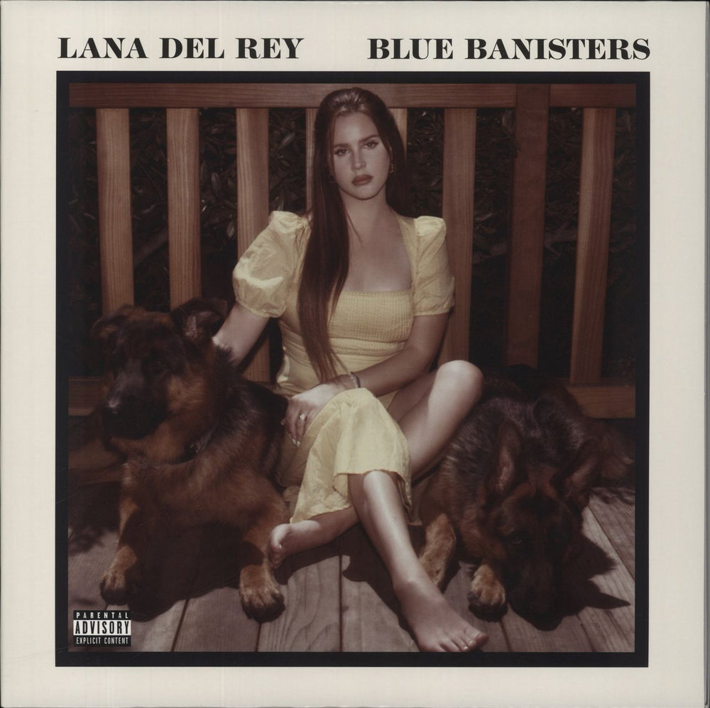 Lana Del Rey Blue Banisters - Black Vinyl - Sealed UK 2-LP vinyl record set (Double LP Album) 3859014