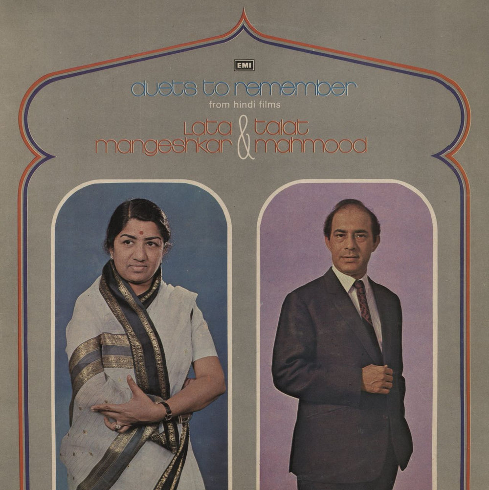 Lata Mangeshkar Duets To Remember (From Hindi Films) Indian vinyl LP album (LP record) ECLP5568