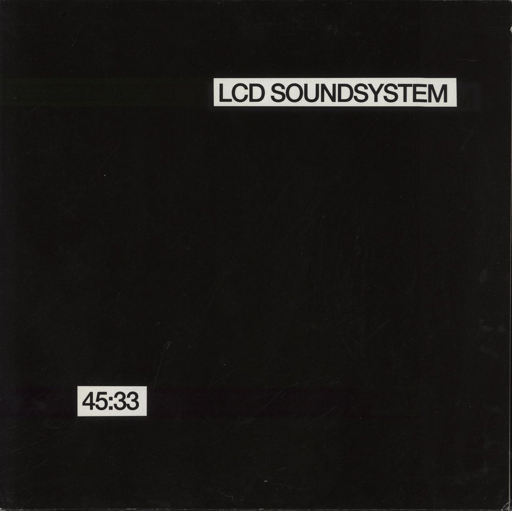 LCD Soundsystem 45:33 UK 2-LP vinyl record set (Double LP Album) DFAEMI2163LP