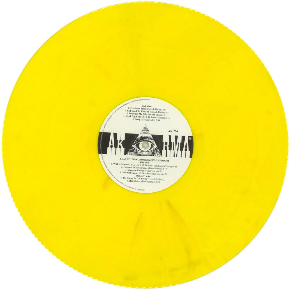 Leaf Hound Growers Of Mushroom - 180gm Italian vinyl LP album (LP record) LFHLPGR866229