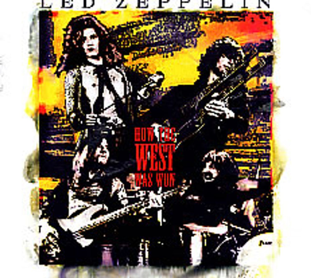 Led Zeppelin How The West Was Won US Promo 3-CD album set (Triple CD) 83587-2