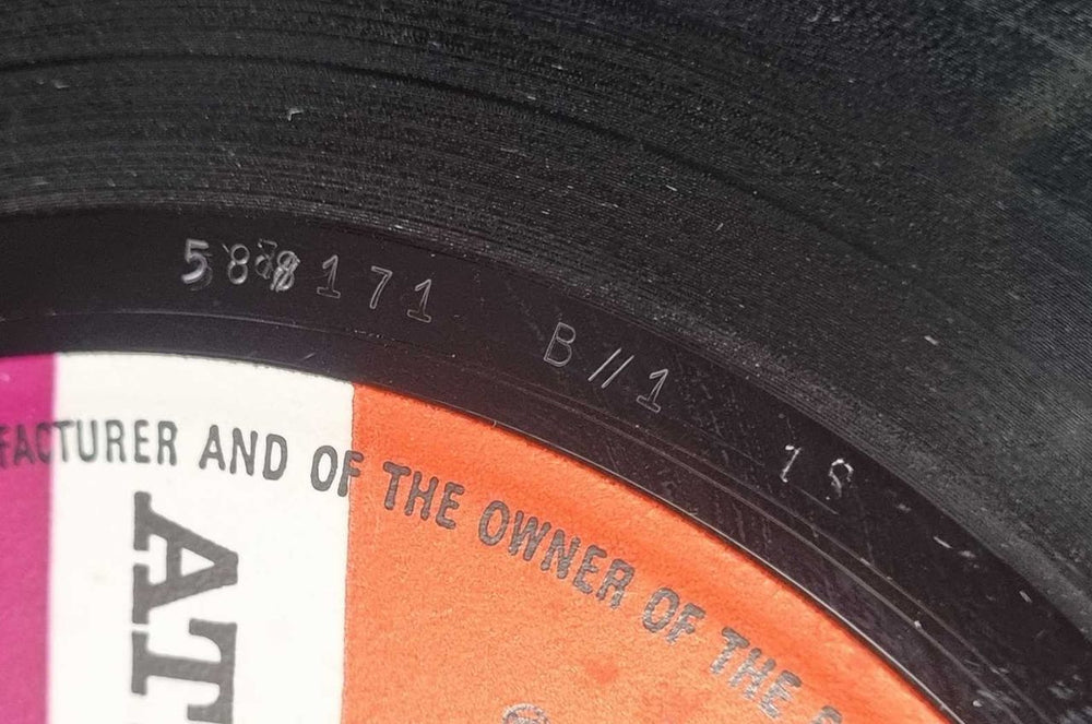 Led Zeppelin Led Zeppelin - 1st [B] + Etched 8 - EX UK vinyl LP album (LP record) 1969