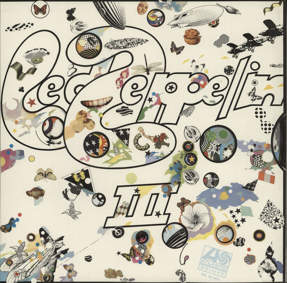 Led Zeppelin Led Zeppelin III - 80s German vinyl LP album (LP record) ATL50002