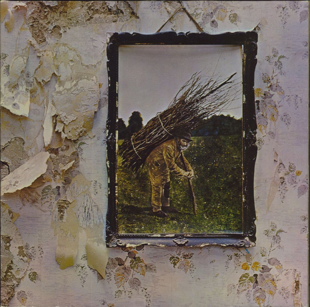 Led Zeppelin Led Zeppelin IV - 80s German vinyl LP album (LP record) ATL50008